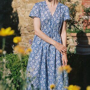 Christy Dawn NWT Dawn Dress in Aster Field Lapis Size M